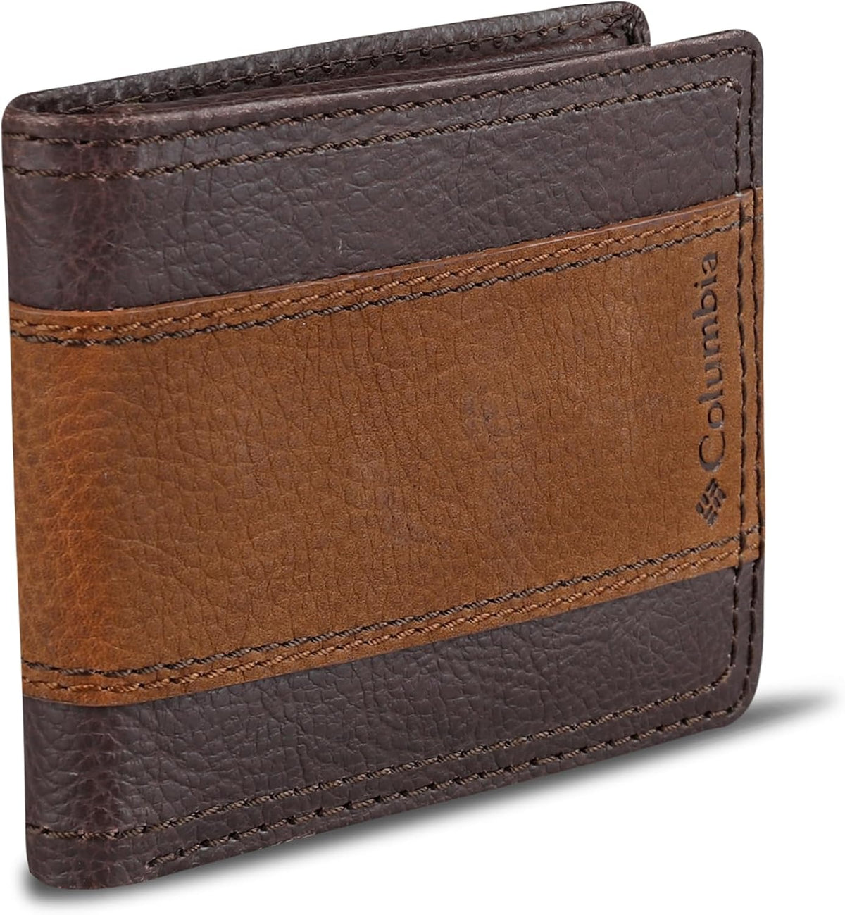 Columbia Billetera plegable delgada RFID para hombre con ventana de...
