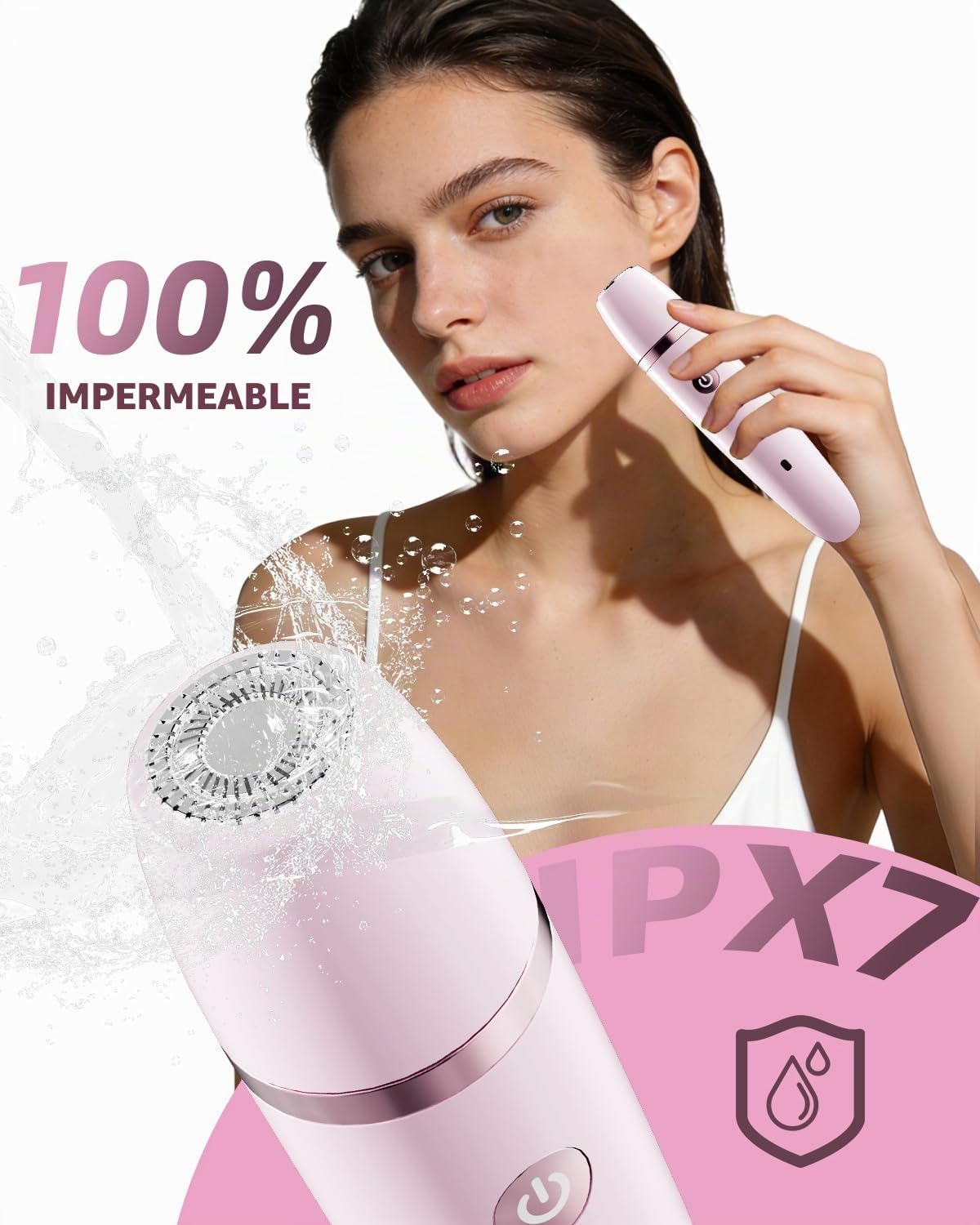 Maquinillas de afeitar eléctricas Ufree 3 en 1 para mujer, regalos...