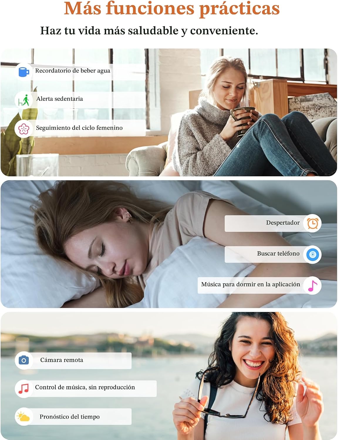LODIMEKE Reloj inteligente, Alexa incorporado, responder\/hacer lla...