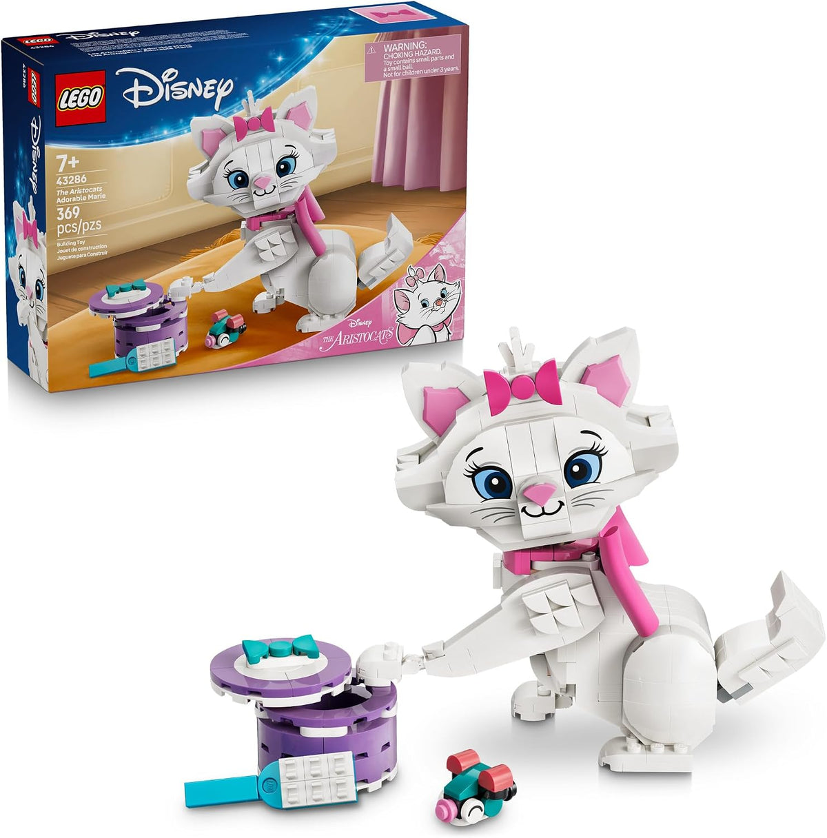 LEGO Disney Los Aristogatos Adorable Marie 43286 | Juguetes de cons...
