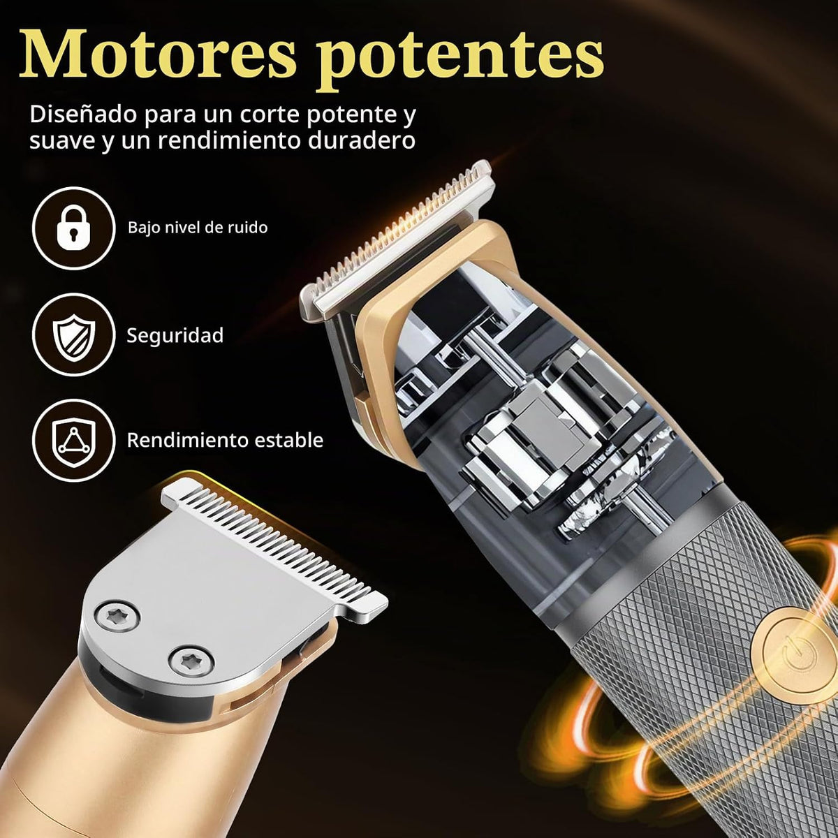 Manscape - Cortadora de barba y cuerpo para hombres, impermeable, k...