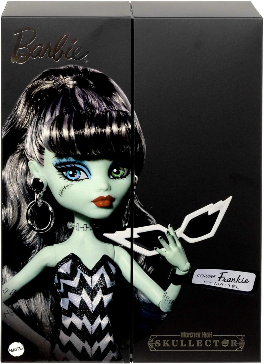 Monster High x Barbie Frankie Stein Doll con traje de baño inspirad...