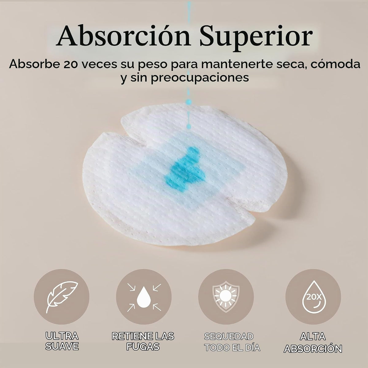 Lansinoh Stay Dry Almohadillas de lactancia desechables, almohadill...