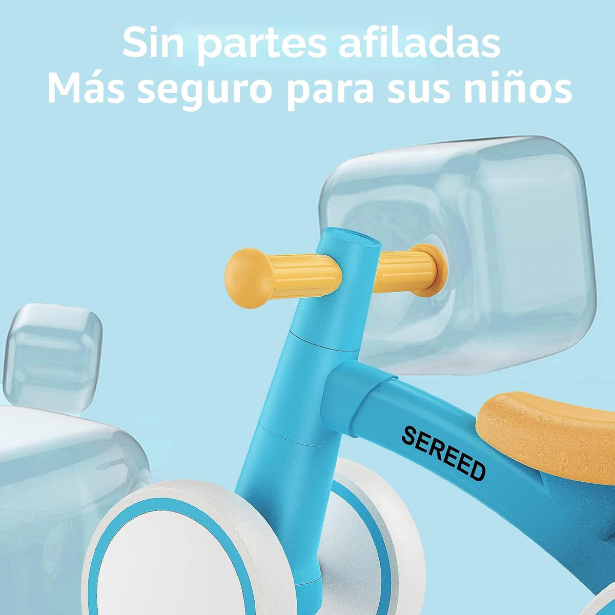 SEREED Bicicleta de equilibrio para bebés de 1 año, bicicleta de eq...