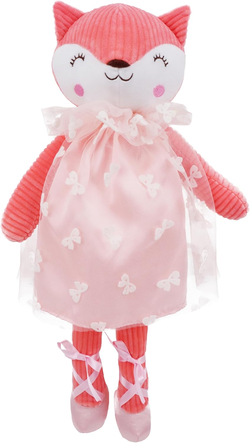 June Garden Muñeca de peluche Nina Fox de 16" | El estilo baila...