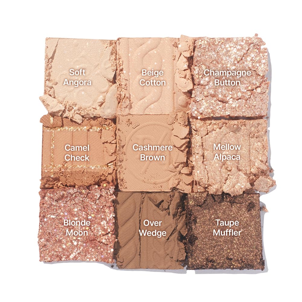 Paleta de sombras dasique #15 Tejido beige