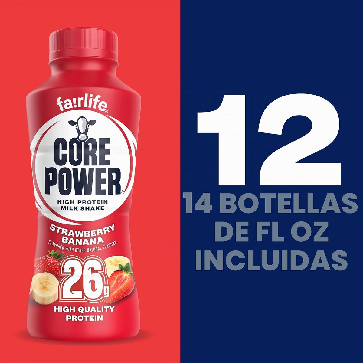 Core Power fairlife - Batido de leche Core Power de alto contenido...
