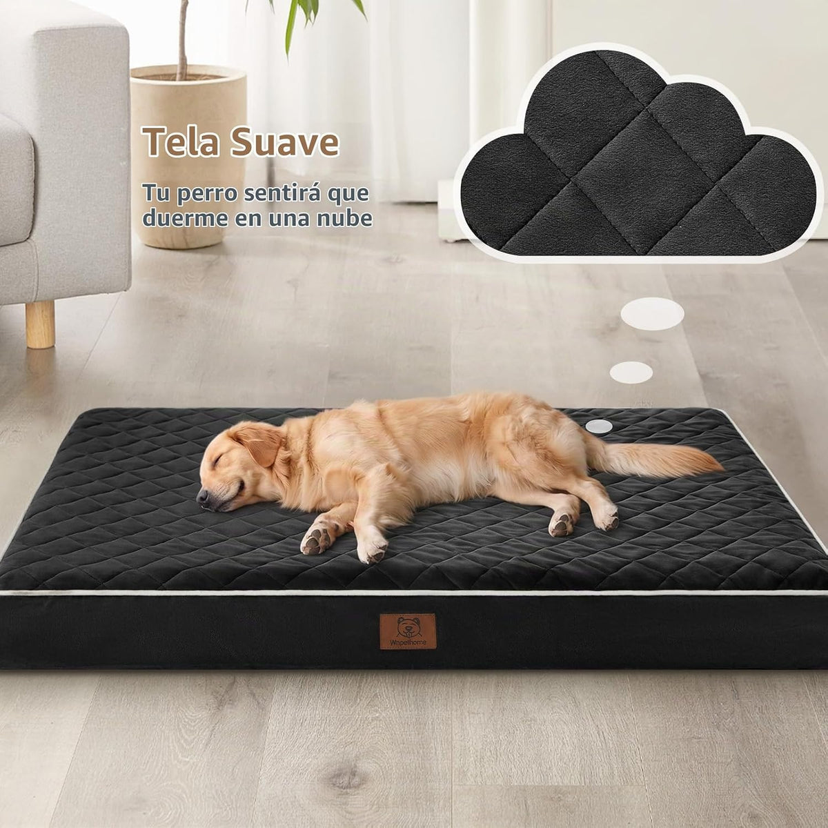 WNPETHOME - Camas ortopédicas XXL para perros grandes y mayores par...