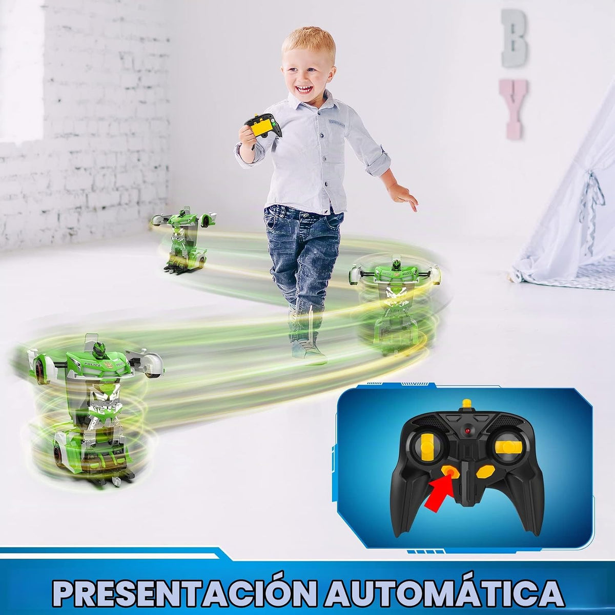 FDJ Coche de control remoto \u2013 Transforma autos a control remot...