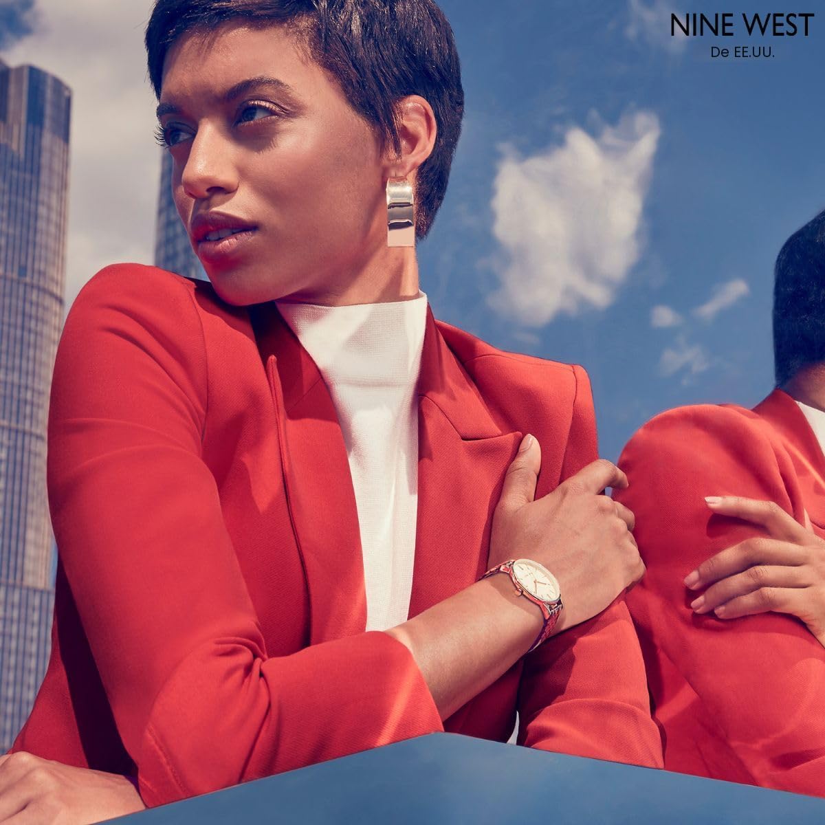 Reloj de pulsera de Nine West para mujer