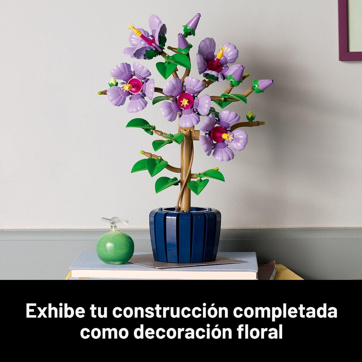 LEGO Botanicals - Juego de construcción de flores de hibisco, bloqu...