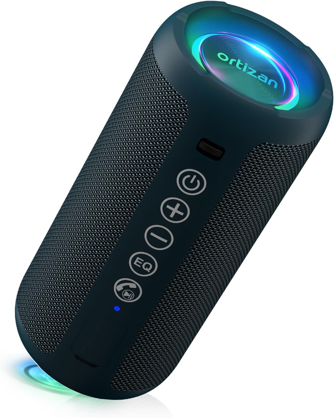 Ortizan Altavoz Bluetooth portátil, impermeable IPX7, inalámbrico,...