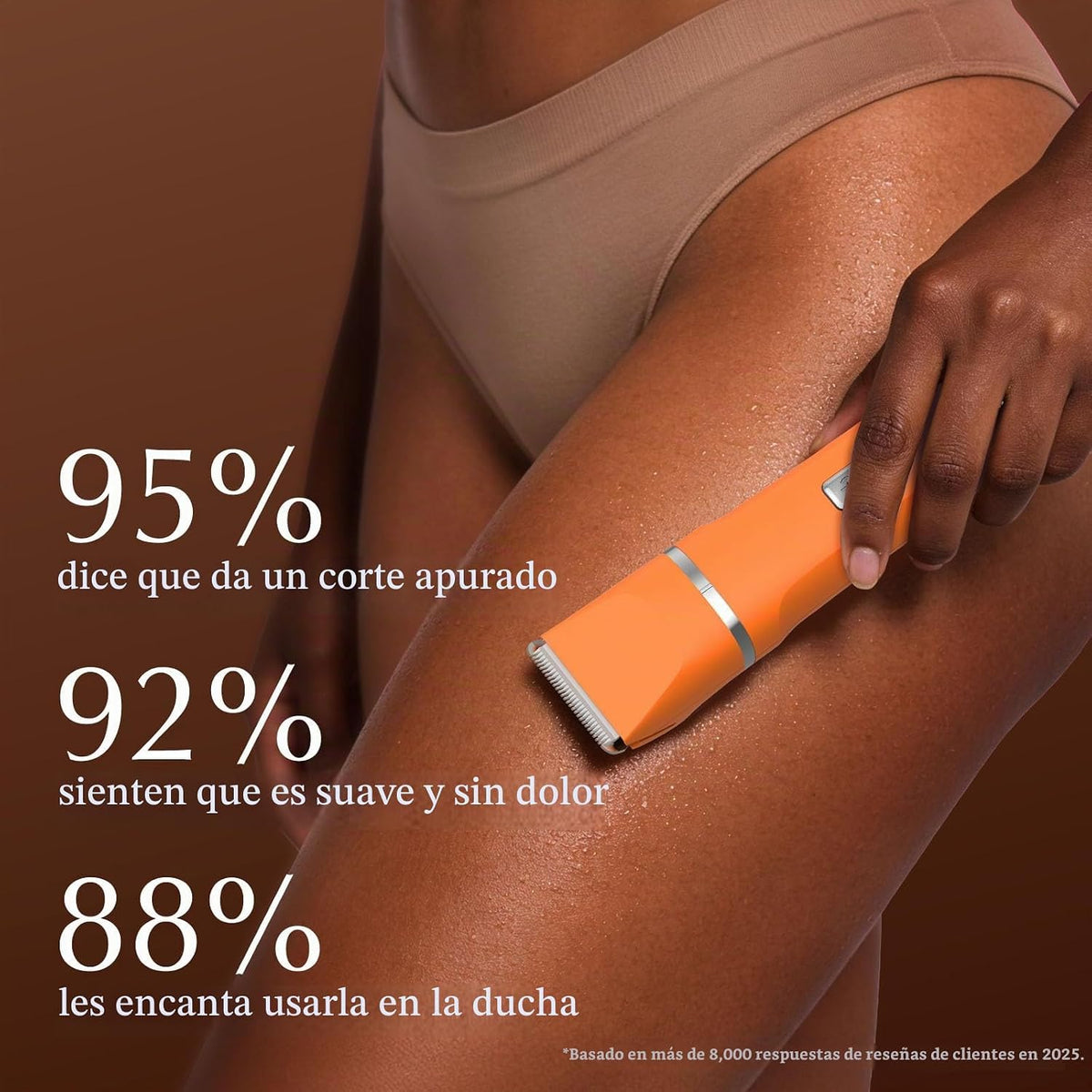 Maquinilla de afeitar eléctrica para mujeres y hombres, afeitado en...