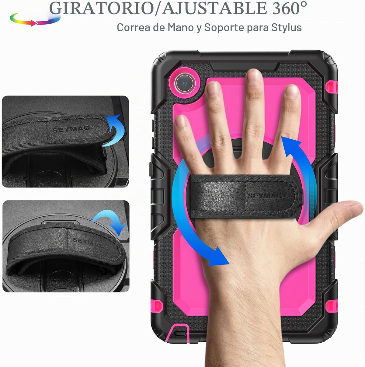 SEYMAC stock Funda para tablet Lenovo Tab One \/ K9 (TB305FU) 8.7 p...