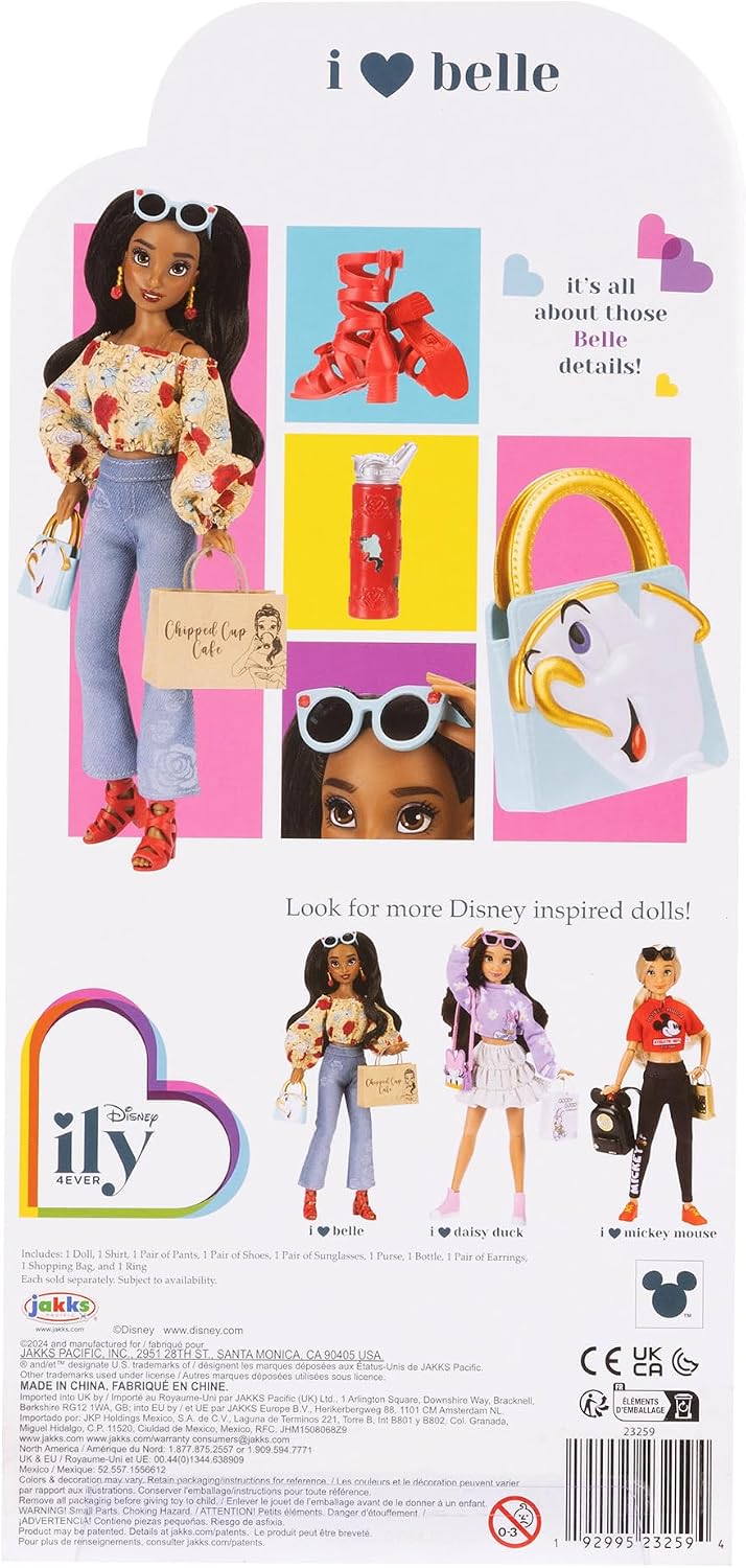 Disney ILY 4EVER Muñecas de moda inspiradas en Belle de 11.5 pulgad...