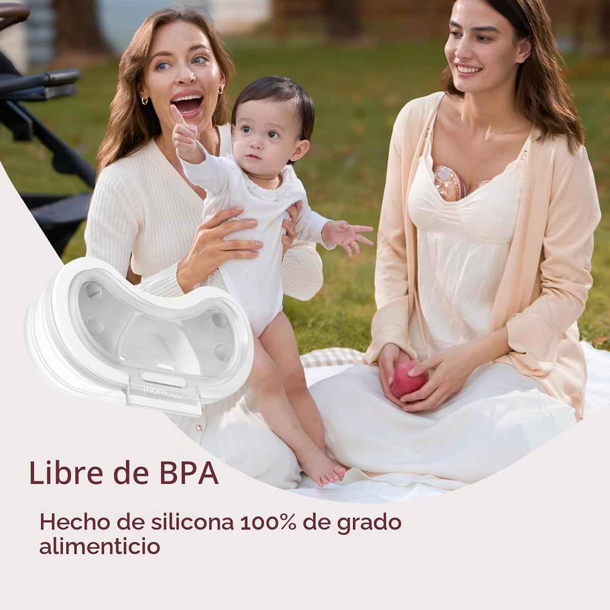 Momcozy Air 1 Diafragma, accesorios de repuesto originales, 2 unidades