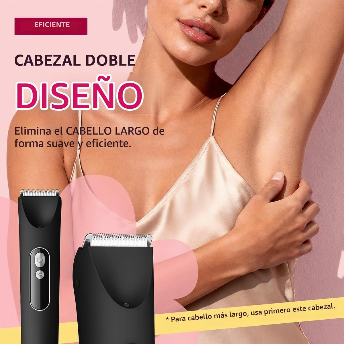 CoolHair Recortadora de bikini para mujer, maquinilla de afeitar el...