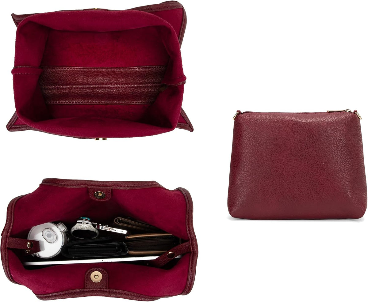 Montana West Bolsos estilo hobo holgados para mujer, bolsos de homb...