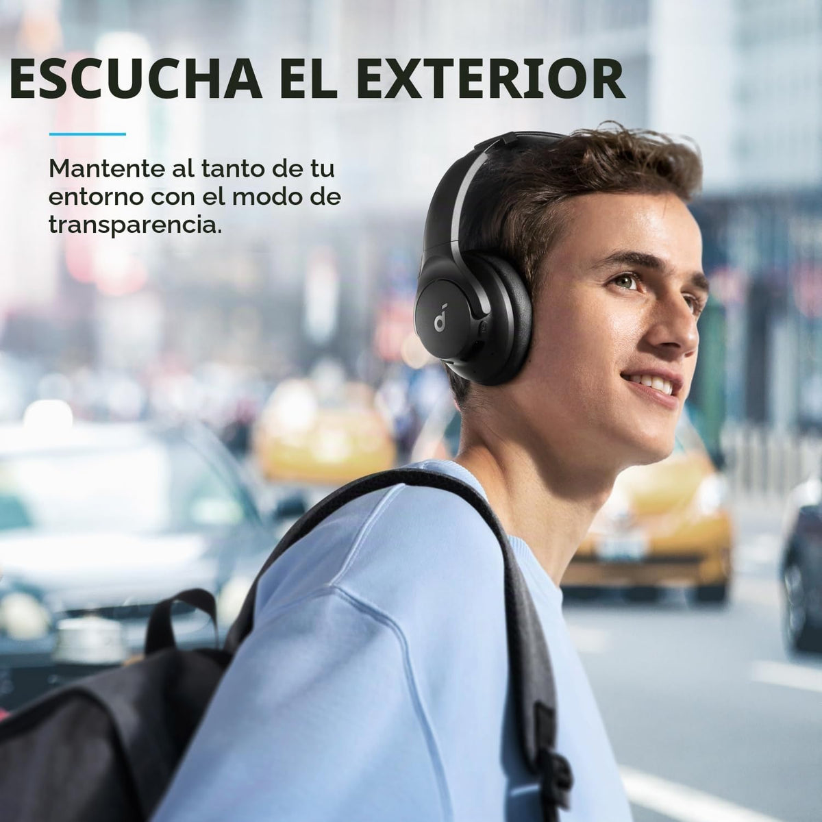 Soundcore by Anker Q20i Auriculares híbridos con cancelación activa...