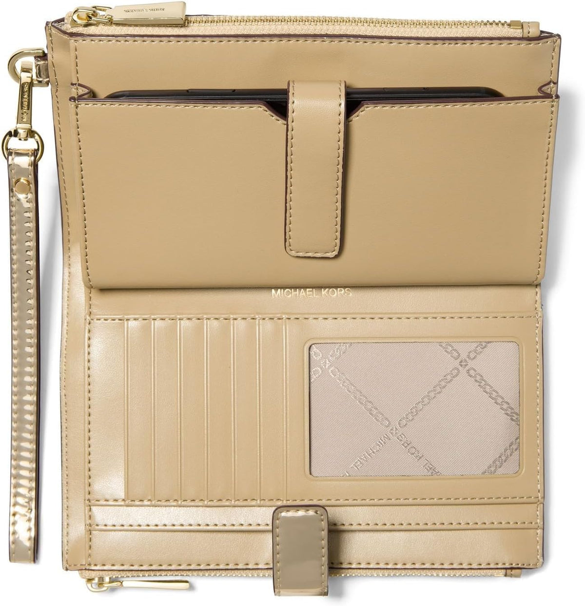 Michael Kors - Cartera de viaje con doble cremallera, de PVC