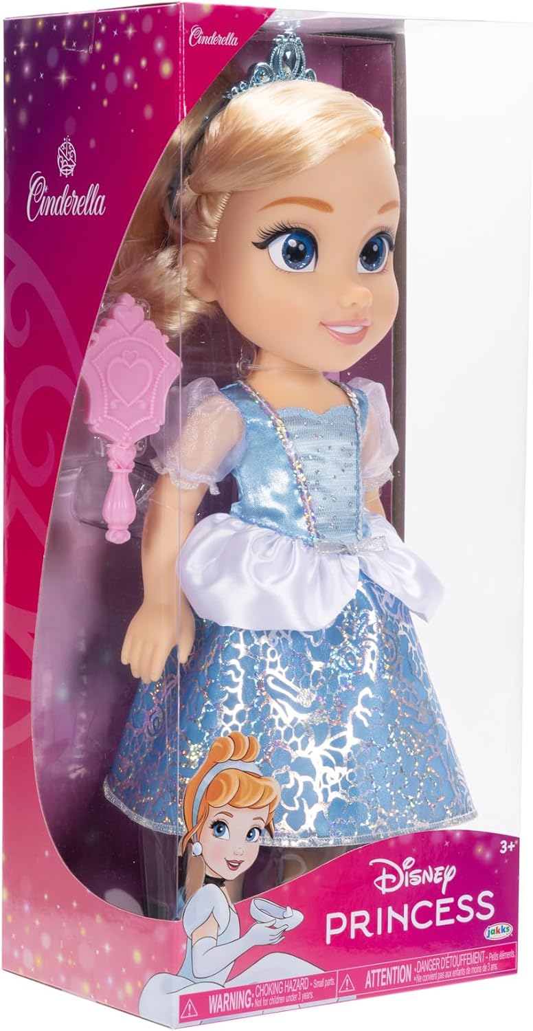 Disney Princess My Friend - Muñeca Cenicienta de 14 pulgadas de alt...