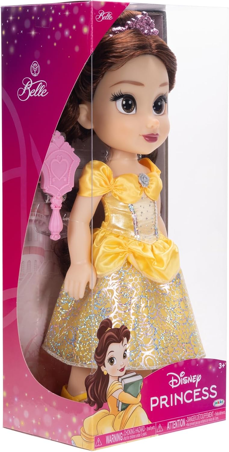 Muñeca Disney Princess My Friend Belle de 14 pulgadas de alto, incl...