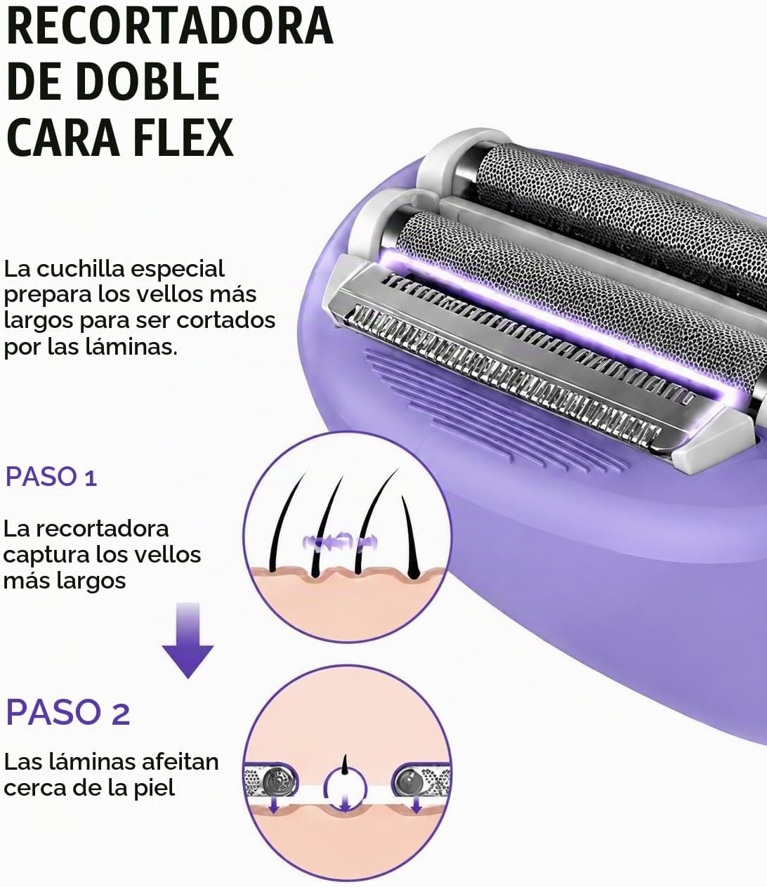Depiladora eléctrica recargable Remington WDF5030 para dama, para d...