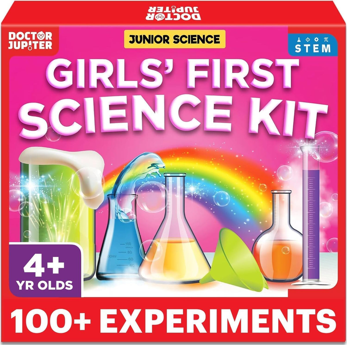 Doctor Jupiter Kit de primeros experimentos científicos para niñas...