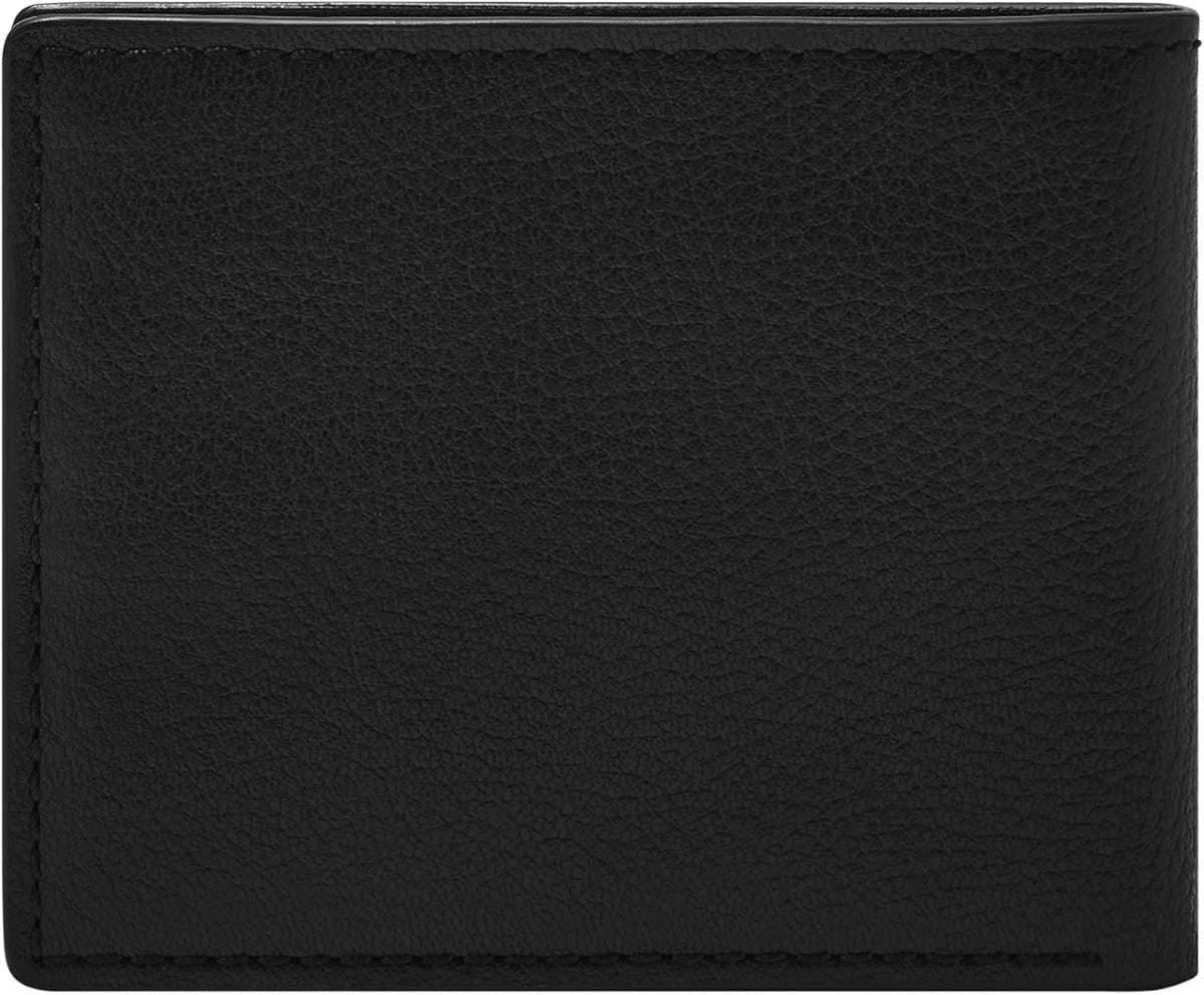 Fossil Carson - Cartera plegable de piel para hombre con identifica...