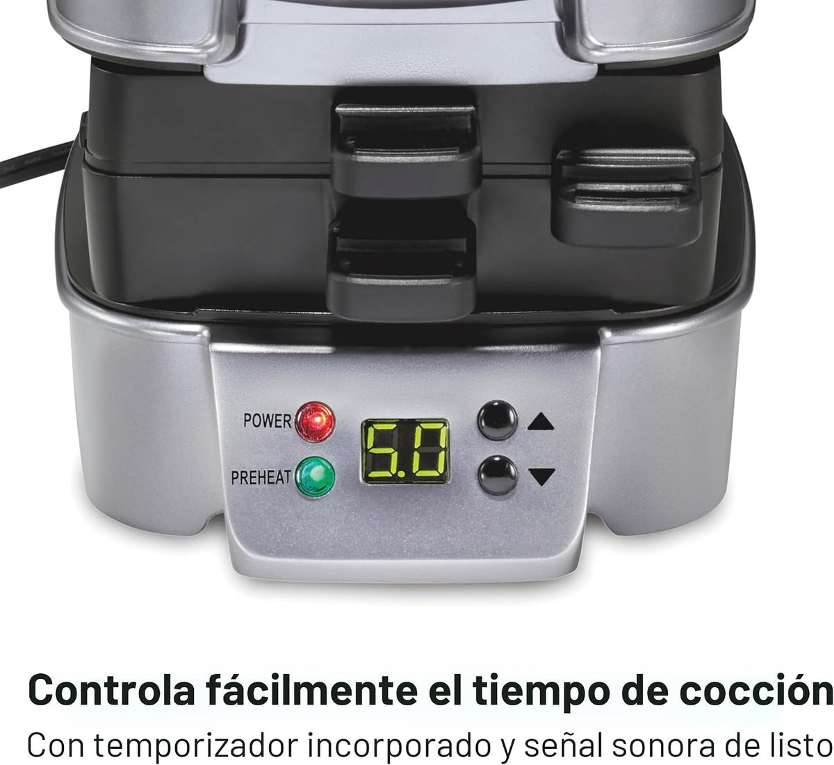 Hamilton Beach Apilador de sándwiches rápido y personalizable | 21...