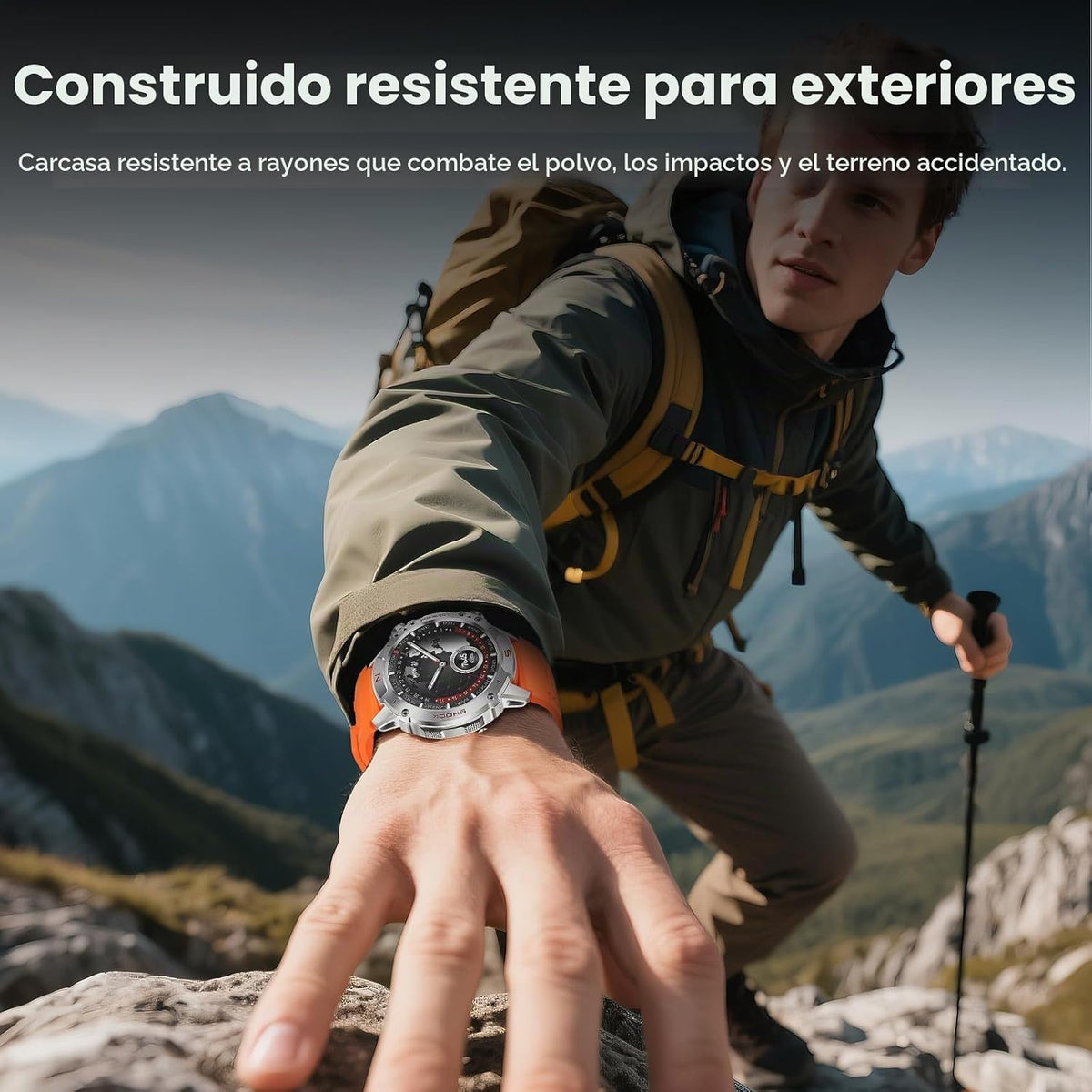 Reloj inteligente para correr para hombres, 1,43" AMOLED, resistent...