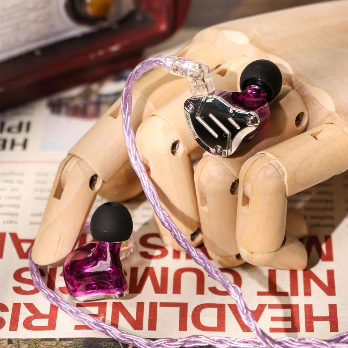 Linsoul KZ ZS10 Pro, auriculares intraaurales monitor de 5 controla...