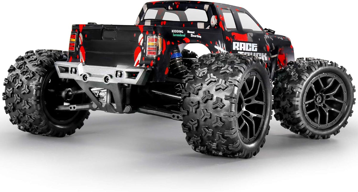 HAIBOXING 1\/18 4WD RC Truck 36KM\/H impermeable 2 baterías 2.4G co...