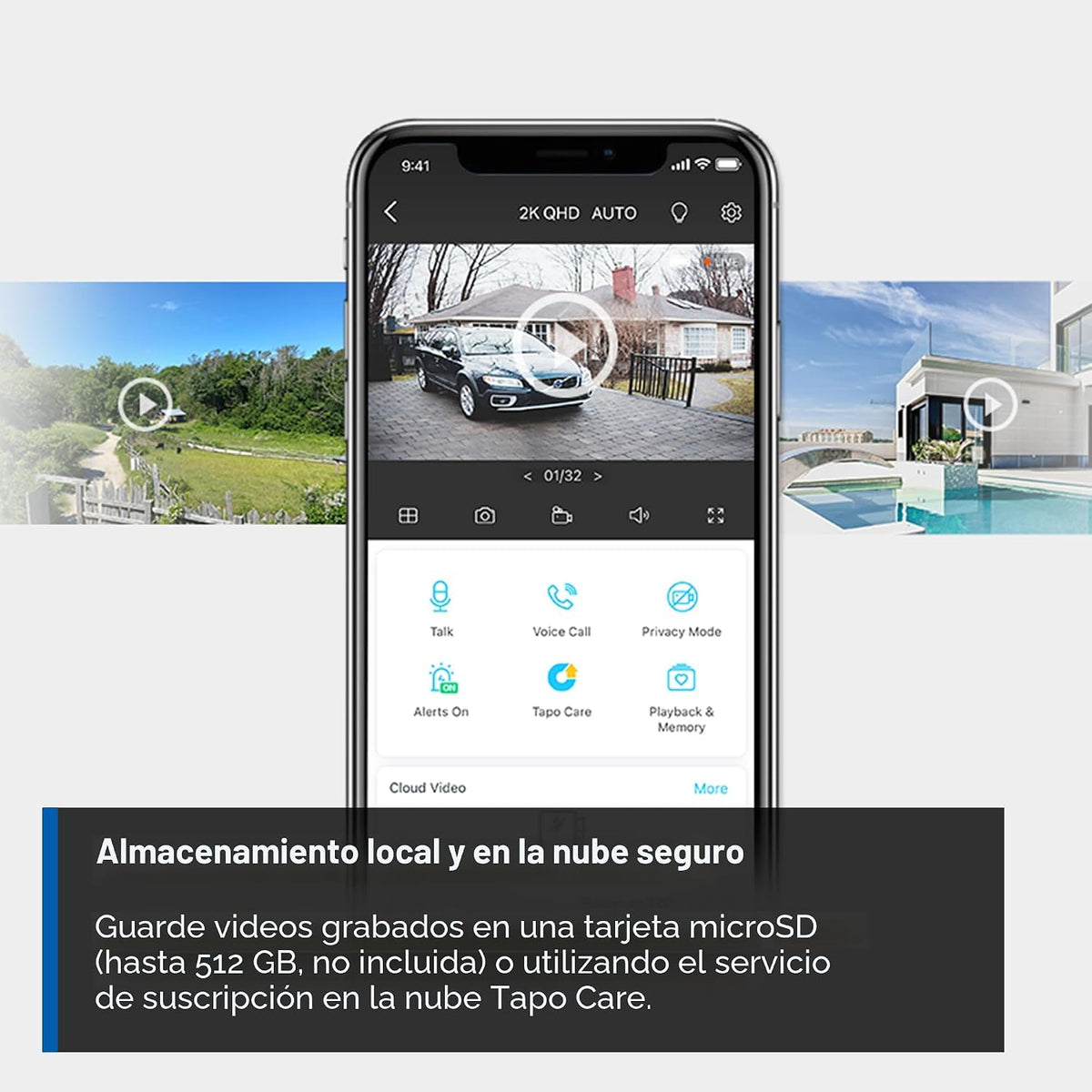 Tapo MagCam 2K+ Cámara de seguridad inalámbrica para exteriores, ba...