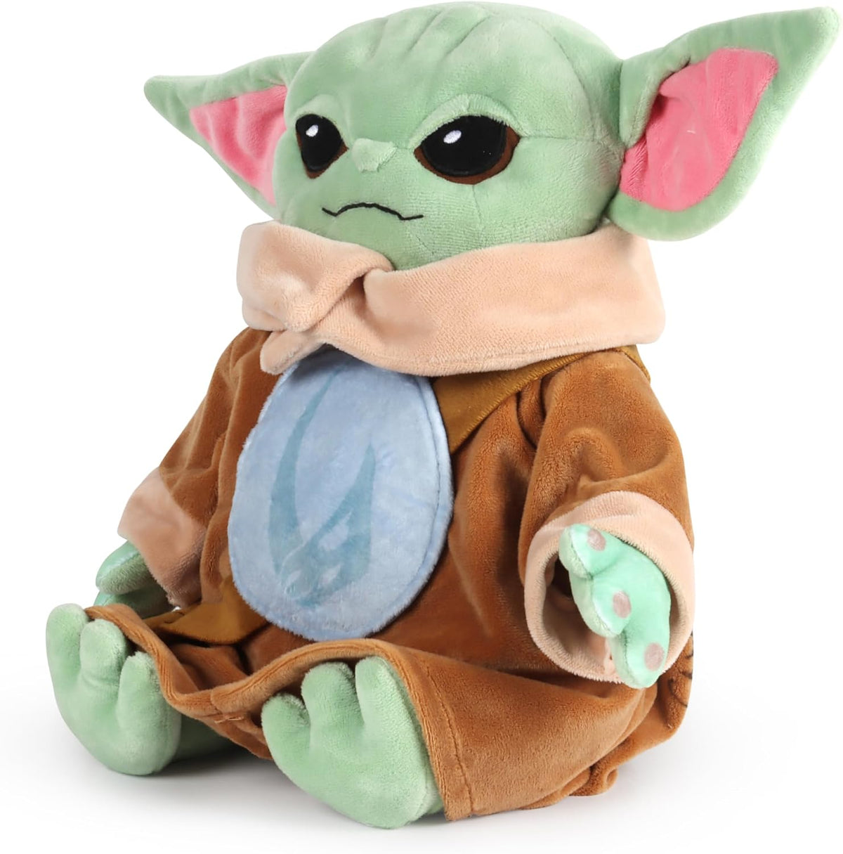 Star Wars The Mandalorian Grogu Baby Yoda - Almohada de felpa de ci...