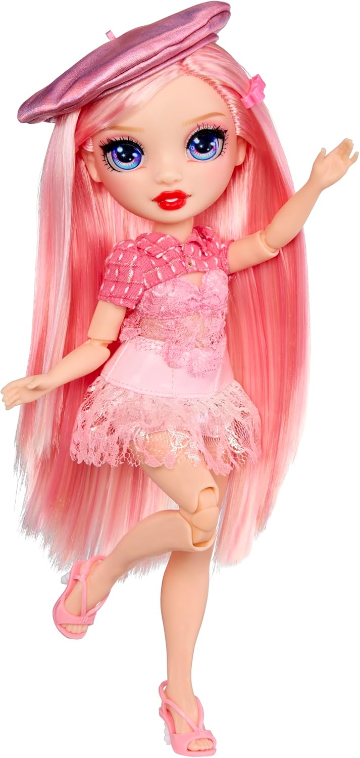 Rainbow High Pretty in Paris Fashion - Bella Parker (rosa), muñeca...