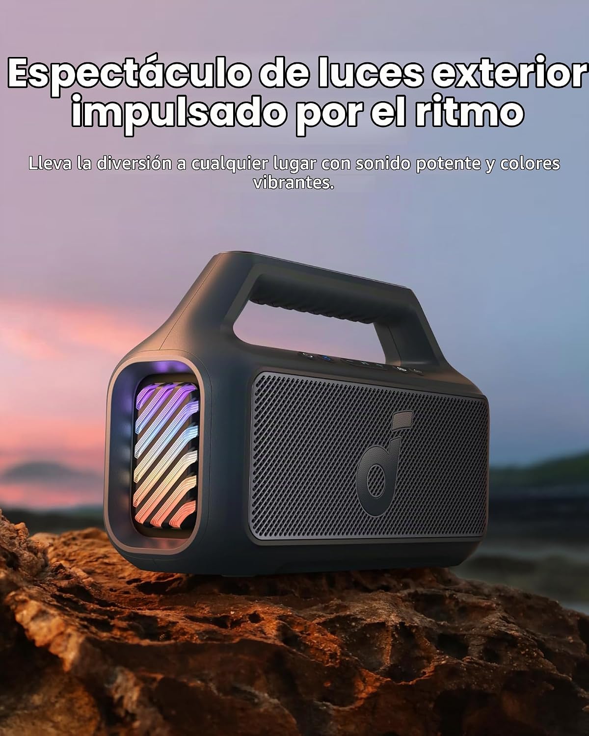 Soundcore Boom 2 de Anker, altavoz Bluetooth para exteriores de 80...