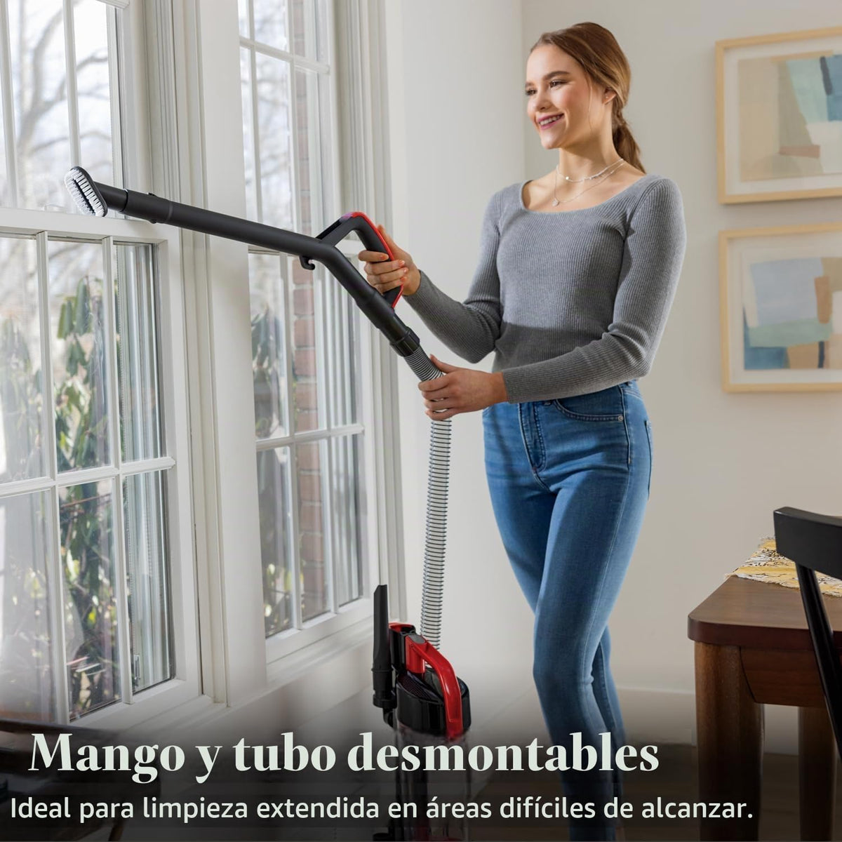 Bissell CleanView 3508 - Varita de succión y extensión compacta y p...