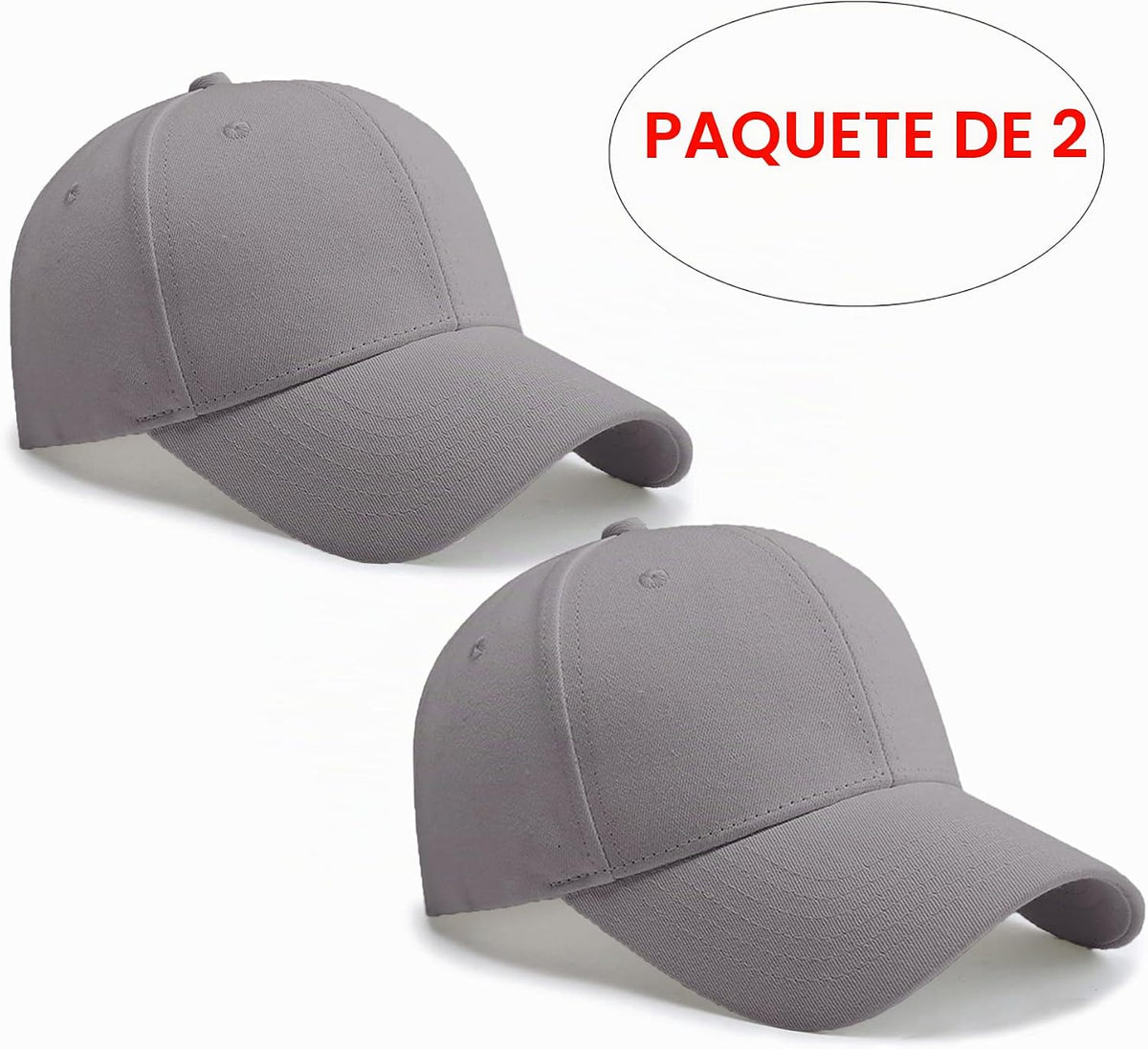 PFFY 2 paquetes de gorra de béisbol Golf Dad Hat para hombres y muj...