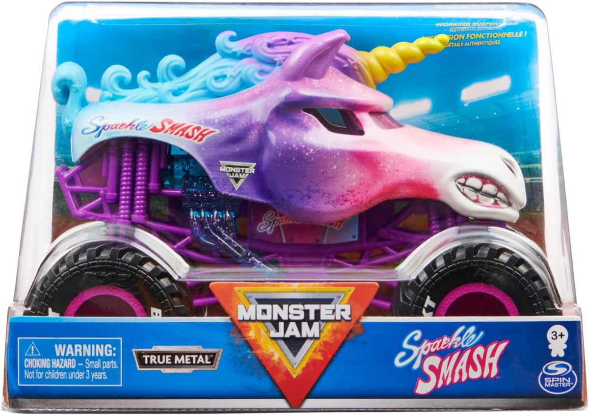 Monster Jam, Monster Truck oficial de Sparkle Smash, vehículo colec...