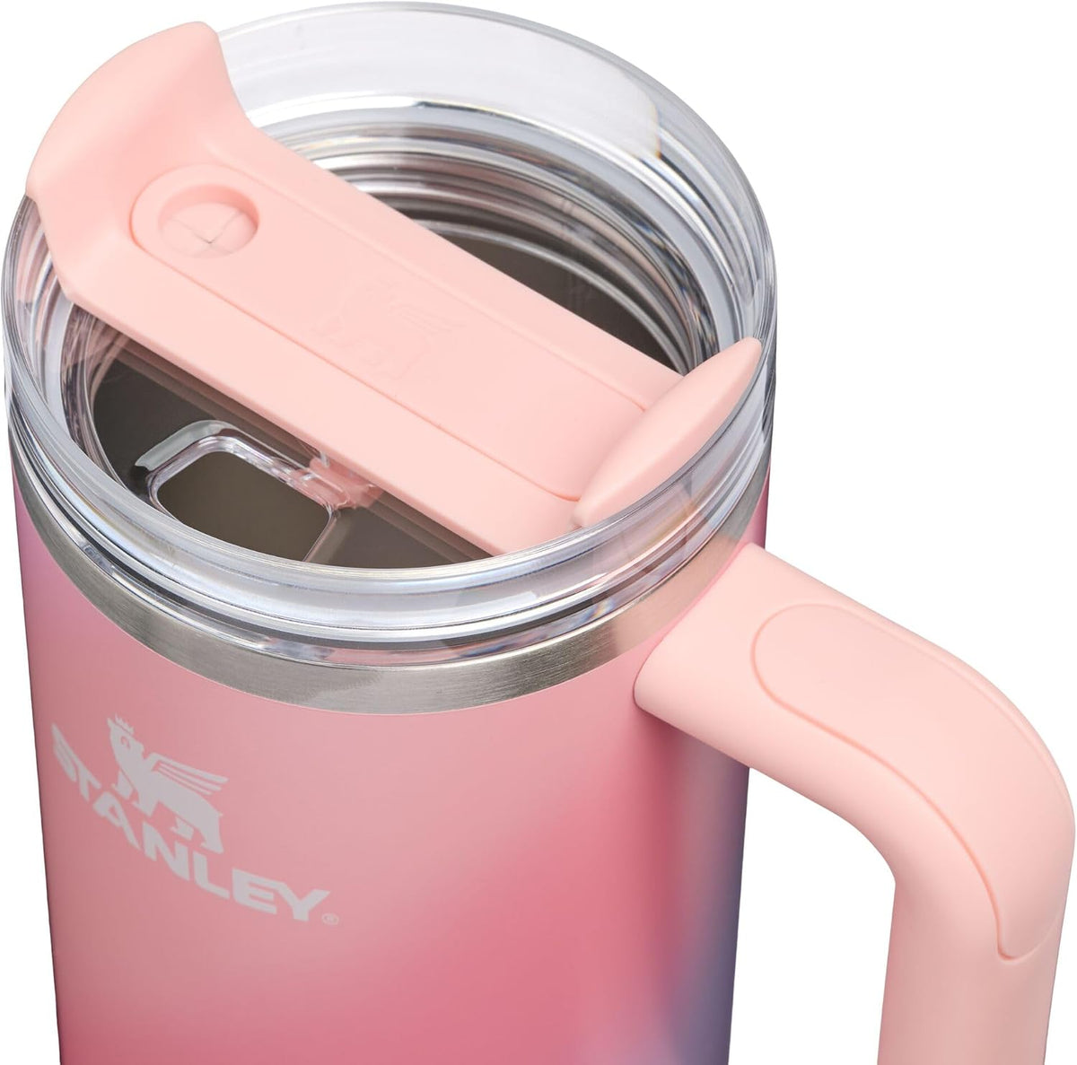 Vaso STANLEY Quencher H2.0 Flow State, 30 oz, espiral atardecer | M...