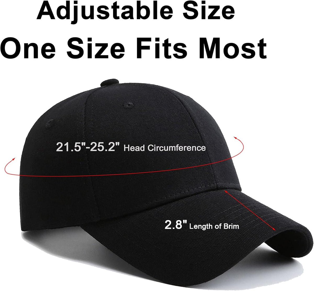 PFFY 2 paquetes de gorra de béisbol Golf Dad Hat para hombres y muj...