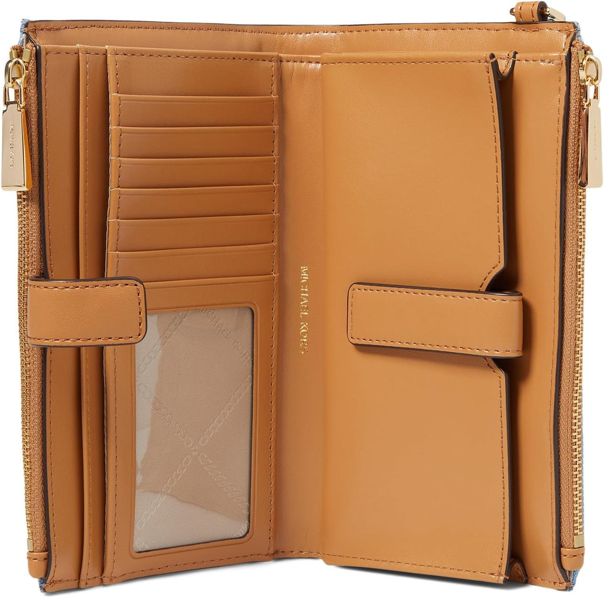 Michael Kors - Cartera de viaje con doble cremallera, de PVC