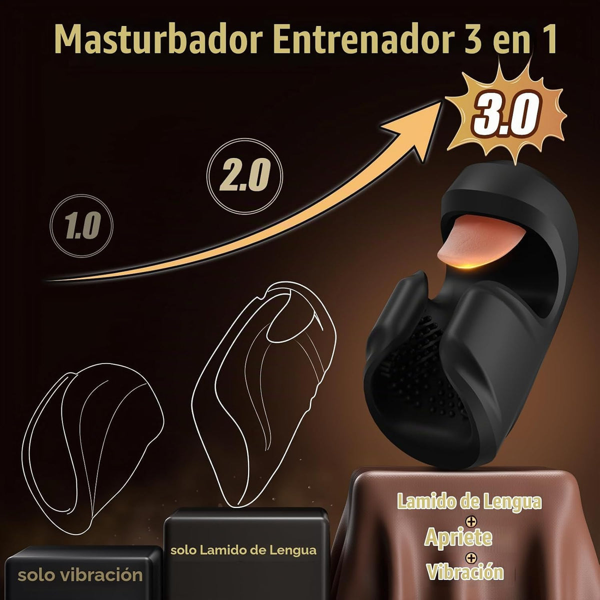 Juguetes sexuales masculinos para hombres, masturbador masculino, v...