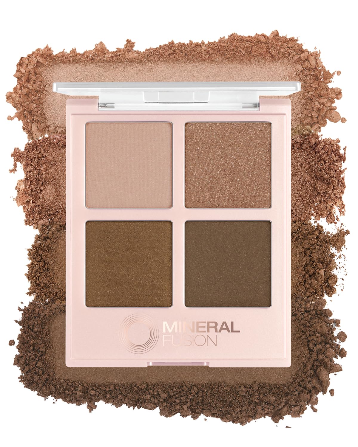 Mineral Fusion Paleta de sombras de ojos (velada) | Maquillaje de o...