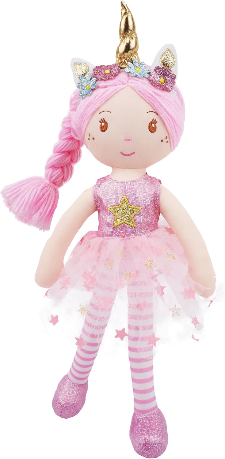 June Garden - Muñeca de unicornio de 16 pulgadas Anya - Muñeca de t...