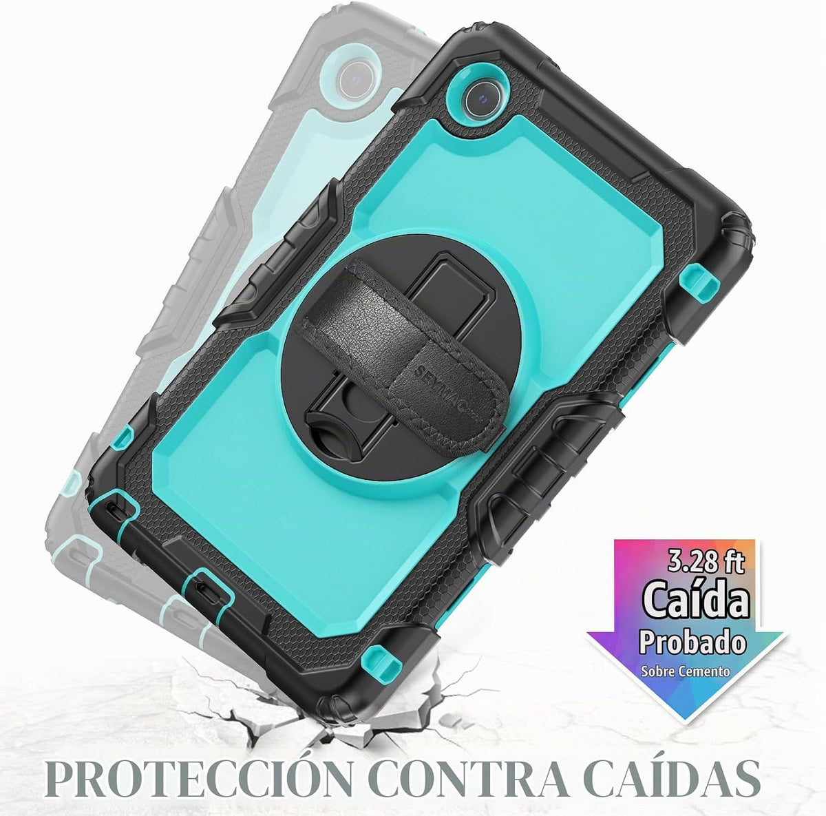 SEYMAC stock Funda para tablet Lenovo Tab One \/ K9 (TB305FU) 8.7 p...