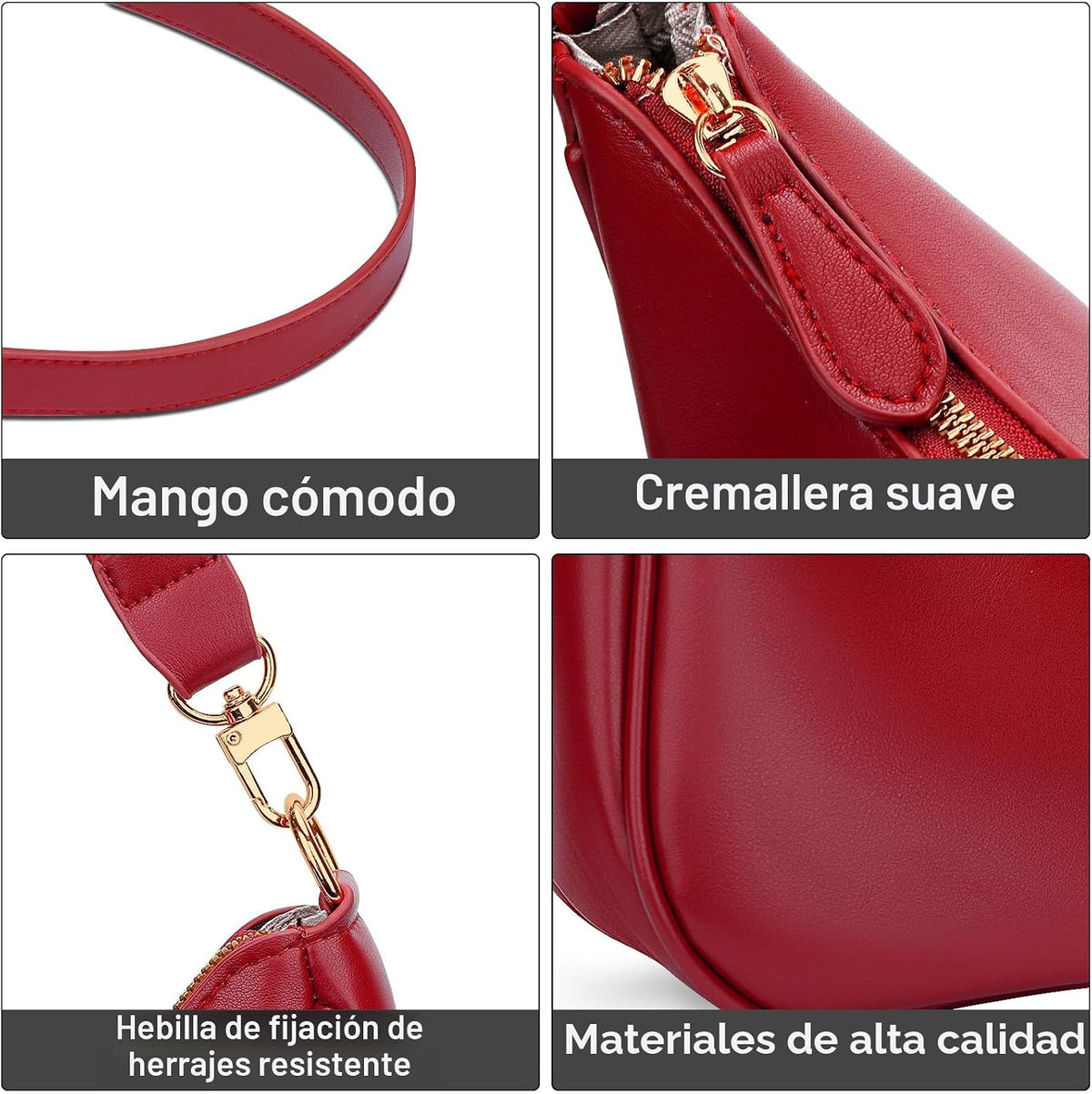 KKXIU Bolso de hombro para mujer, lindos bolsos y bolsos hobo | Bol...