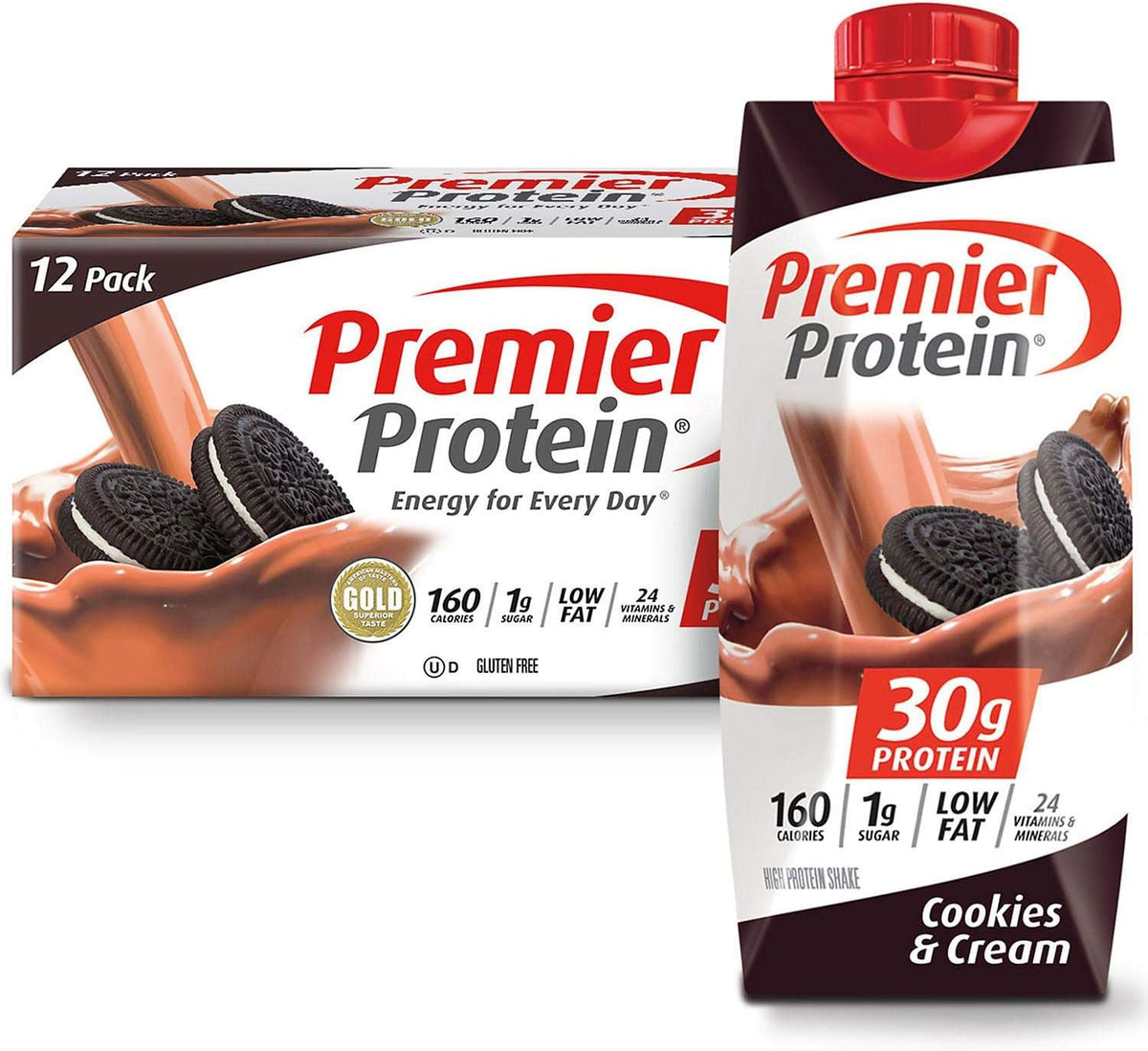 Premier Protein - Batido de alto contenido en proteínas, sabor cook...