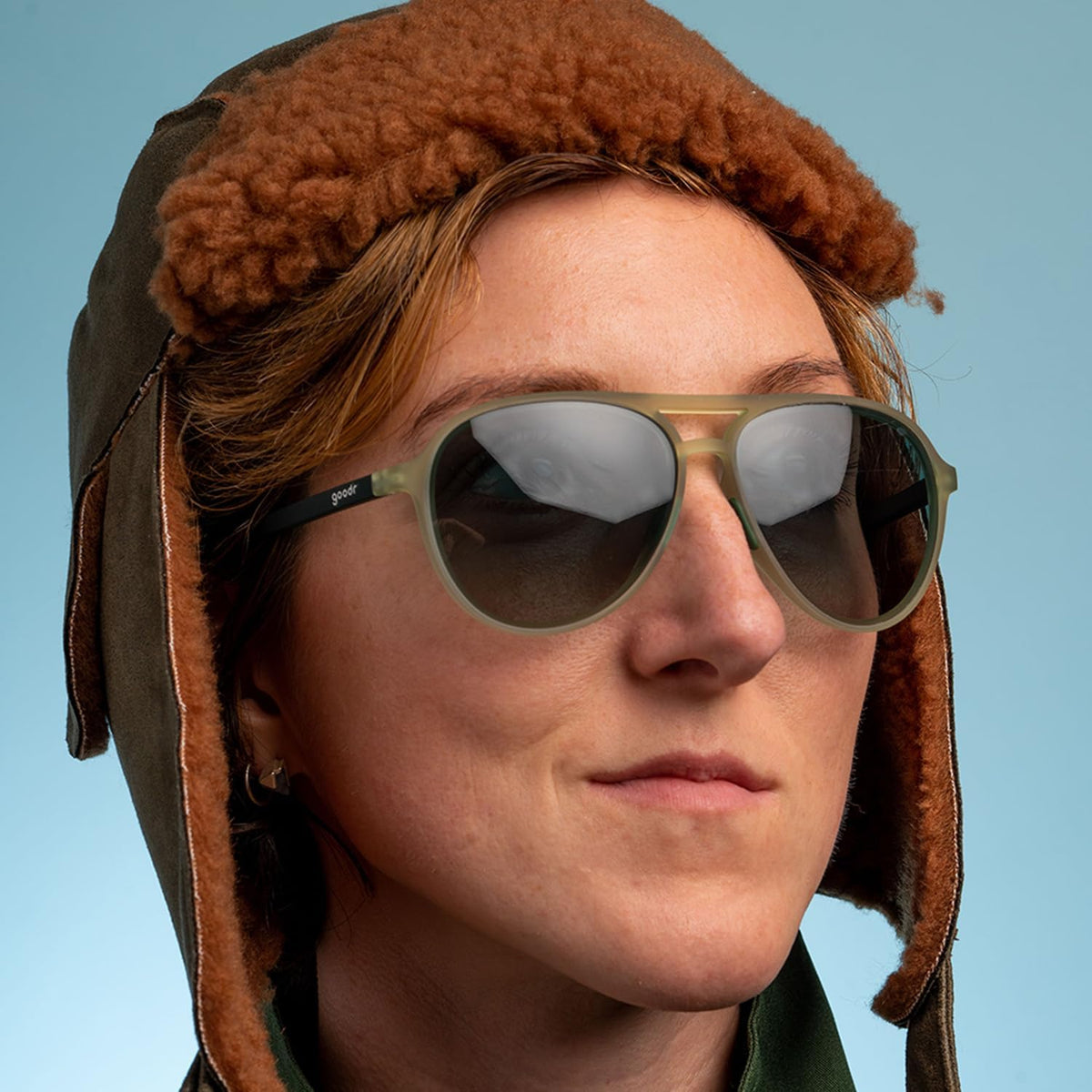 goodr Gafas de sol polarizadas Mach G para mujer y hombre | Marco d...